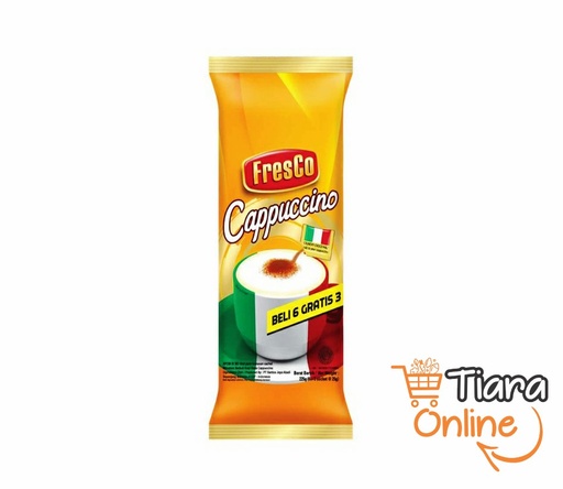 [1125146] FRESCO - CAPPUCCINO BAG : 9X25 GR