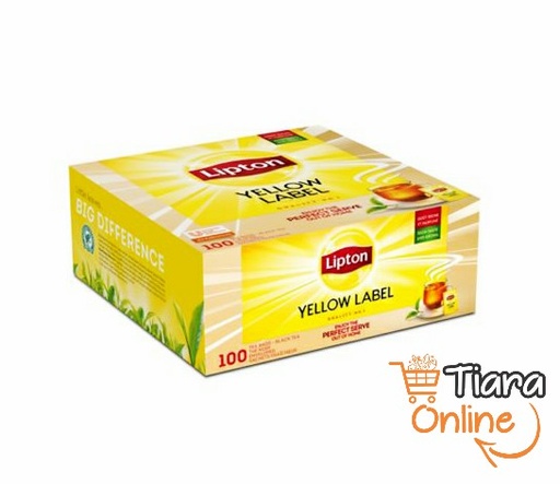 [1124880] LIPTON - TEA YELLOW LABEL : 100X2 GR