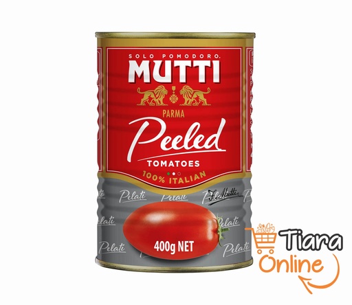 [1013922] MUTTI - PEELED TOMATOES : 400 GR