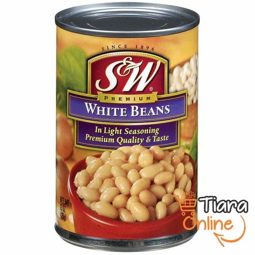 [1013804] S&W - WHITE BEANS : 425 GR