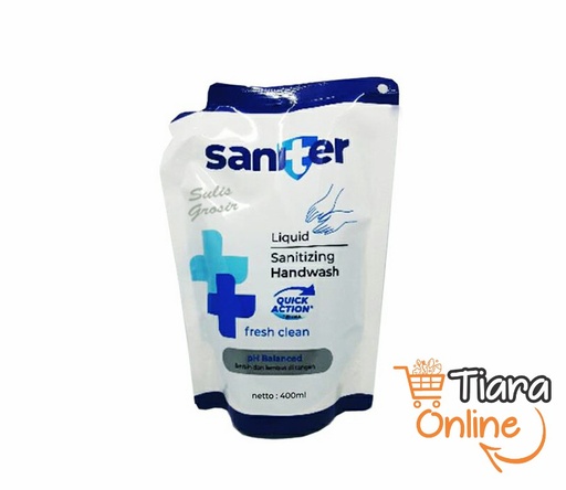 [0216210] SANITER - HANDWASH FRUITYCLEAN REF : 400 ML