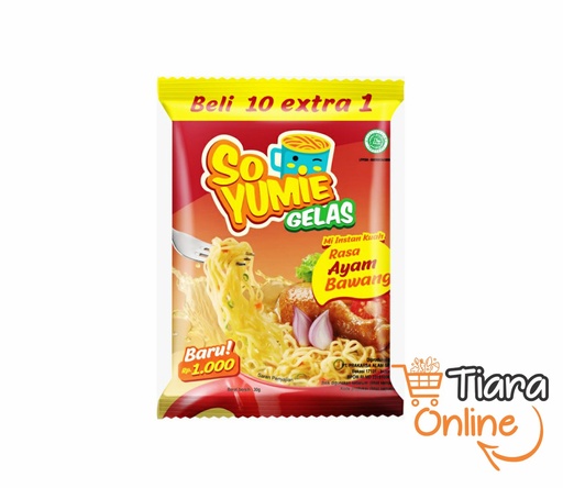 [1184530] SO YUMIE GELAS AYAM BAWANG : 30 GR