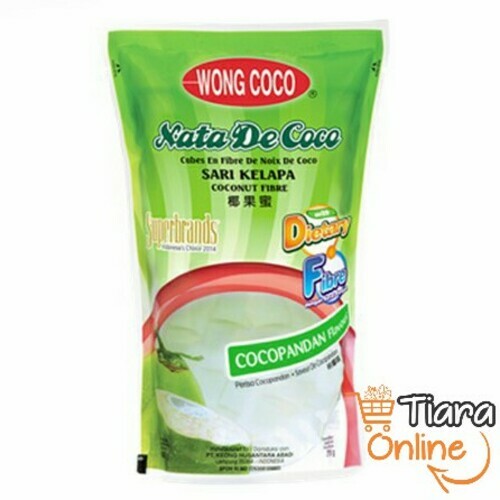 [1333513] WONG COCO NATA DE COCO PANDAN : 360 GR