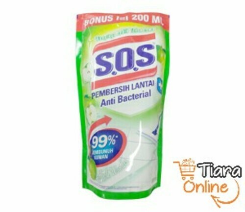 [0433187] SOS - PEMBERSIH LANTAI APPLE WONDER : 750 ML 