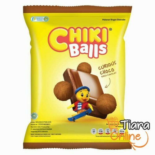 [1416809] CHIKI BALLS CURIOUS CHOCO : 55 GR